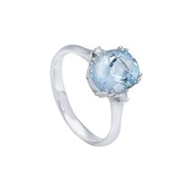 Anillo Babila Milano Mujer For Ever in Oro Acquamarina 2.17 Ct 226920 - 226920